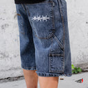Bermuda Benzaa Alambre Mezclilla Stone Wash Denim