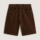Short Vans Check 5 Baggy Checker Brown