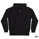 Sudadera Independent Zip Bombers Black