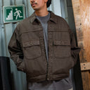 Chamarra Vans Skate Garage Denim Jack Coal Brown