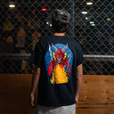 Playera Santa Cruz Stranger Things Hellfire Pit