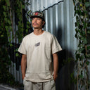 Playera Santa Cruz Stranger Things Screaming Lights Sand