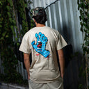 Playera Santa Cruz Stranger Things Screaming Lights Sand