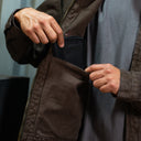 Chamarra Vans Skate Garage Denim Jack Coal Brown