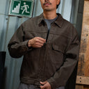 Chamarra Vans Skate Garage Denim Jack Coal Brown