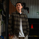 Camisa Vans Flannel Woven Grape Leaf Heat