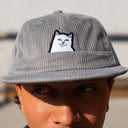 Gorra Ripndip Lord Nermal Corduroy Charcoal