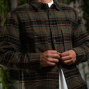 Camisa Vans Flannel Woven Grape Leaf Heat