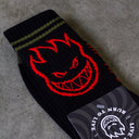 Calcetas Spitfire BIghead Black Olive Red