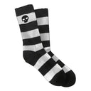 Calcetas Zero Embroidered Skull Glow Stripes