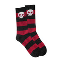 Calcetas Zero Single Skull Red Stripe