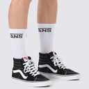 Calcetas Vans Classic Crew White Black (3 pares)