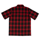 Camisa Independent Belmont Flannel Top Black Red