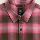 Camisa Vans Bixby Plaid Flannel Coal Brown Ping