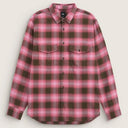 Camisa Vans Bixby Plaid Flannel Coal Brown Ping