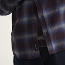 Camisa Vans Bixby Plaid Flannel Dark Port Red Pewter