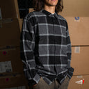 Camisa Vans Larkspur Plaid Flannel