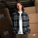 Camisa Vans Larkspur Plaid Flannel