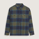 Camisa Vans Larkspur Plaid Flannel Grape Leaf Parisian