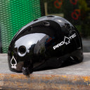 Casco Pro Tec Classic Cert Gloss Black Con Detalle