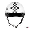 Casco S1 Lifer Retro Helmet Blanco Checkers