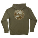 Sudadera Independent Zip Rat Race Army