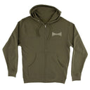 Sudadera Independent Zip Rat Race Army