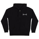 Sudadera Independent Zip Rat Race Black