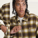 Jacket Vans Crestmont Plaid Shacket Oatmeal