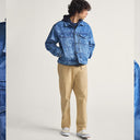 Chamarra Vans de Mezcilla Trucker Stonewash