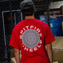 Playera Spitfire Classic 87 Swirl Fill Red