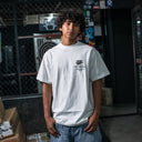 Playera Vans Stacked Hi White