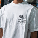 Playera Vans Stacked Hi White