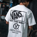 Playera Vans Stacked Hi White