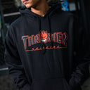 Sudadera Thrasher x Spitfire Big Head Outline