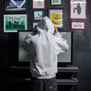 Sudadera Benzaa Zipper Gris