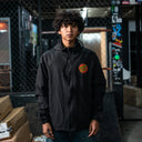 Rompevientos Santa Cruz Hooded Cruz Black