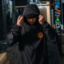 Rompevientos Santa Cruz Hooded Cruz Black