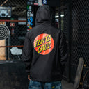 Rompevientos Santa Cruz Hooded Cruz Black