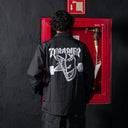 Chamarra Rompevientos Thrasher x Spitfire Thrash & Burn