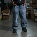 Pantalon Benzaa Denim Deslavado Azul