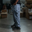 Pantalon Benzaa Denim Deslavado Azul