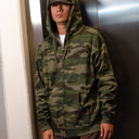 Sudadera Creature Zip Logo Outline Drip Camo