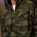 Sudadera Creature Zip Logo Outline Drip Camo