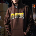 Sudadera Creature Logo Brown