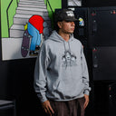Sudadera Thrasher Who Cares By Neckface Grey
