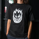 Playera Spitfire Bighead Smoke Black White