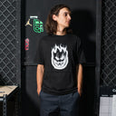 Playera Spitfire Bighead Smoke Black White