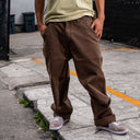 Pantalon Vans Drill Chore Loose Carpenter Overdye Vintage Cocoa