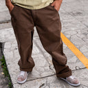 Pantalon Vans Drill Chore Loose Carpenter Overdye Vintage Cocoa